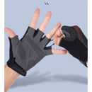 Cycling Half Finger Gloves Bike Bicycle Gym SBR Shockproof