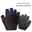 Cycling Half Finger Gloves Bike Bicycle Gym SBR Shockproof