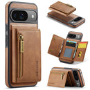 DG.MING Detachable Magnetic Wallet Case with Zipper Pocket