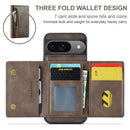 DG.MING Detachable Magnetic Wallet Case with Zipper Pocket