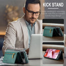 DG.MING Detachable Magnetic Wallet Case with Zipper Pocket