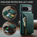 DG.MING Detachable Magnetic Wallet Case with Zipper Pocket
