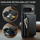 DG.MING Detachable Magnetic Wallet Case with Zipper Pocket