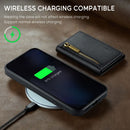 DG.MING Detachable Magnetic Wallet Case with Zipper Pocket