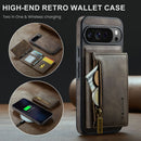 DG.MING Detachable Magnetic Wallet Case with Zipper Pocket