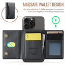 DG.MING K2 MagSafe Wallet – Magnetic Leather Card Holder