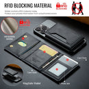 DG.MING K2 MagSafe Wallet – Magnetic Leather Card Holder