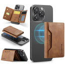 DG.MING K2 MagSafe Wallet – Magnetic Leather Card Holder