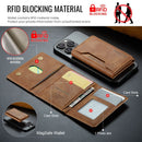 DG.MING K2 MagSafe Wallet – Magnetic Leather Card Holder