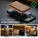 DG.MING K2 MagSafe Wallet – Magnetic Leather Card Holder