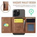 DG.MING K2 MagSafe Wallet – Magnetic Leather Card Holder