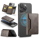 DG.MING K2 MagSafe Wallet – Magnetic Leather Card Holder