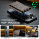 DG.MING K2 MagSafe Wallet – Magnetic Leather Card Holder