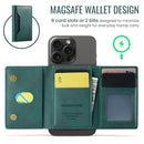 DG.MING K2 MagSafe Wallet – Magnetic Leather Card Holder
