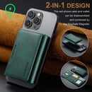 DG.MING K2 MagSafe Wallet – Magnetic Leather Card Holder