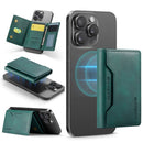 DG.MING K2 MagSafe Wallet – Magnetic Leather Card Holder