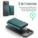DG.MING K2 MagSafe Wallet – Magnetic Leather Card Holder