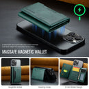 DG.MING K2 MagSafe Wallet – Magnetic Leather Card Holder