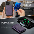 DG.MING K2 MagSafe Wallet – Magnetic Leather Card Holder