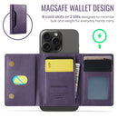 DG.MING K2 MagSafe Wallet – Magnetic Leather Card Holder