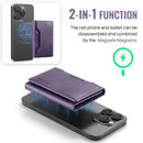 DG.MING K2 MagSafe Wallet – Magnetic Leather Card Holder