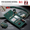 DG.MING Samsung Galaxy Z Flip 7 Crossbody Wallet Case