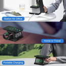 Digital Alarm Clock Wireless Charger – 3W/5W/7.5W/10W Multifunction Charger