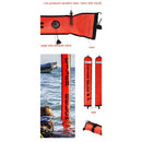 Dive Safety 120cm Surface Marker Buoy Pink 6