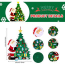 DIY Felt Christmas Tree with 21 Pcs Detachable Christmas