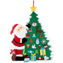DIY Felt Christmas Tree with 21 Pcs Detachable Christmas