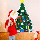 DIY Felt Christmas Tree with 21 Pcs Detachable Christmas
