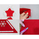 DIY Felt Christmas Tree with Light 9