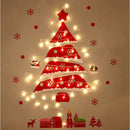 DIY Felt Christmas Tree with Light 2