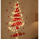 DIY Felt Christmas Tree with Light 11