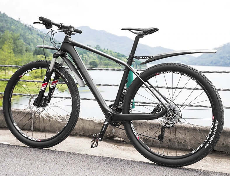 Bicycle Mudguard set Adjustable Rear and Front Fender for Mountain Bike