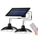 Double Head Solar Pendant Light 1
