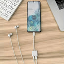 Double Lightning Y Cable Adapter Electronics Accessories