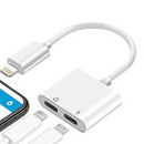 Double Lightning Y Cable Adapter Electronics Accessories