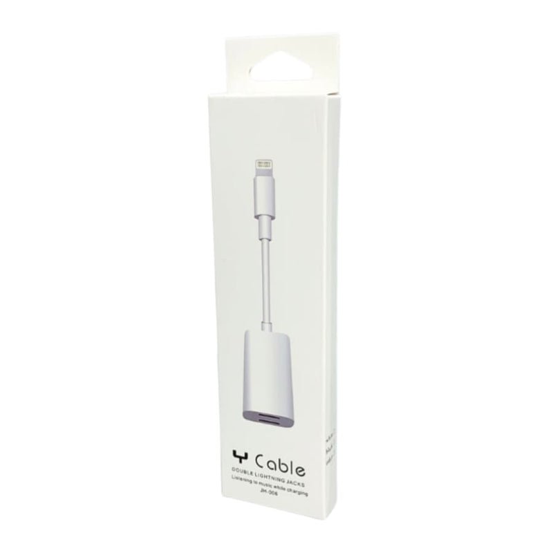 Double Lightning Y Cable Adapter JH006