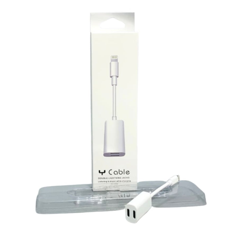 Double Lightning Y Cable Adapter JH006