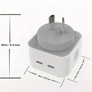 Double Type C Power Adapter Wall Plug (NZ / AUS)