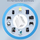 Dual USB Power Adapter Wall Plug (NZ / AUS) (White)