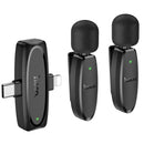 Dual Wireless Digital Microphone w/ Lightning & Type C Dual