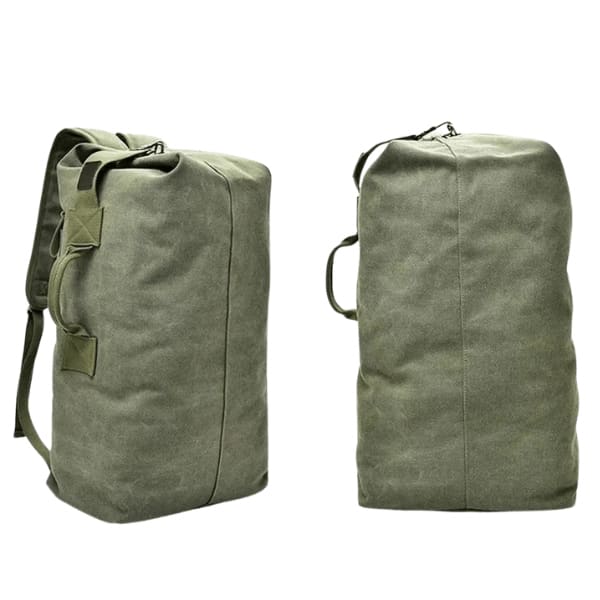 Duffel Bag / Backpack - Olive Green