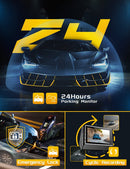 4K Dash Cam Front 3 Inch HD LCD Screen