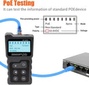 4 in 1 Network Cable Tracker PoE Tester with NCV & Lamp for CAT5e/CAT6/CAT6a