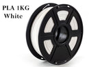 PLA 3D Printing Filament 1KG - White