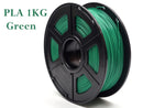 PLA 3D Printing Filament 1KG - Green