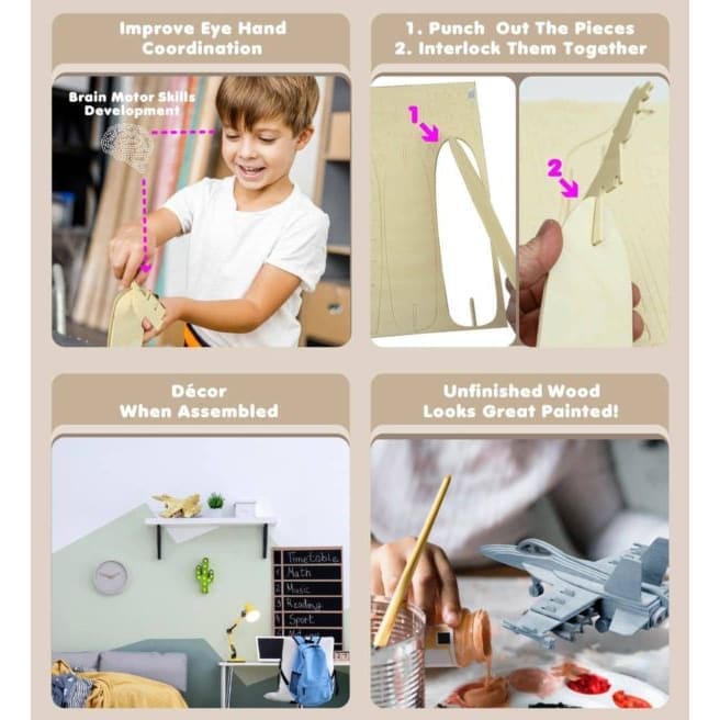 F-18 Hornet - 3D Puzzle