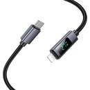 Fast Charging Nylon Braided Cable with LED 9